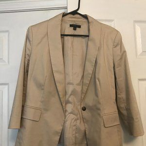 Ann Taylor blazer in khaki size 14